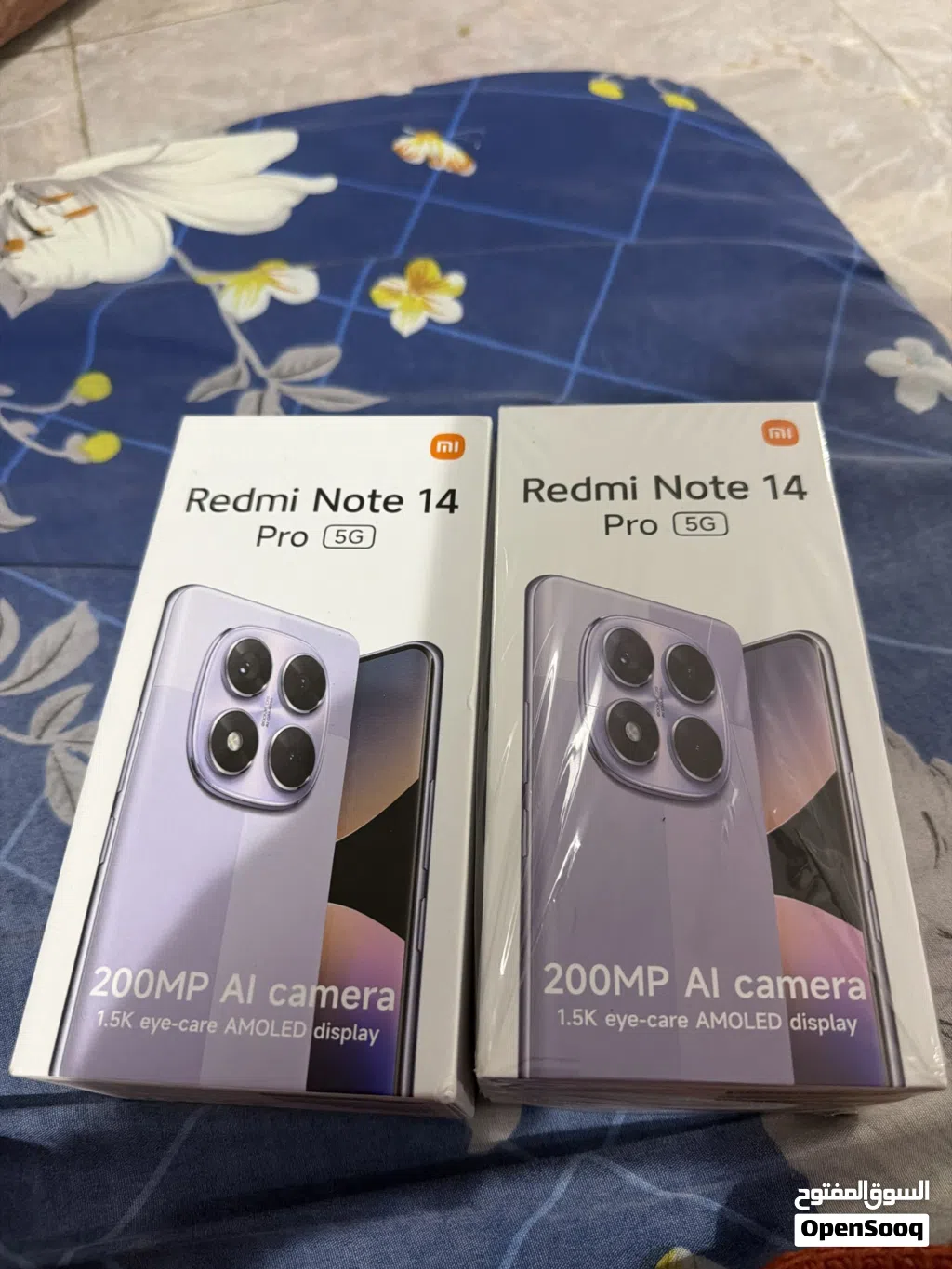 متوفر هاتفين من نوع شاومي NOTE 14 pro