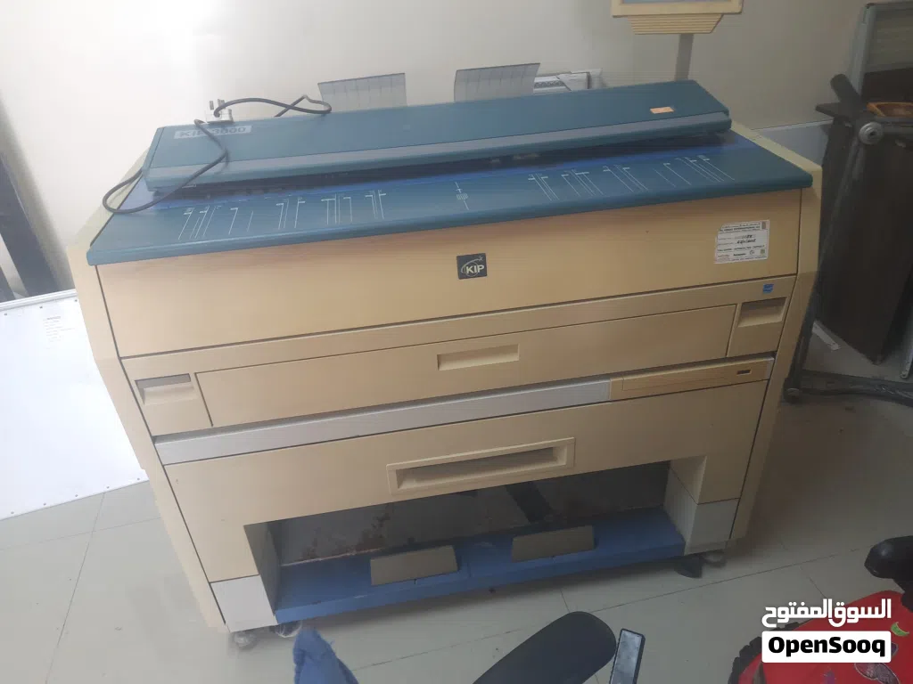 ماكينة طباعة خرائط ابيض واسود Black and white map printing machine