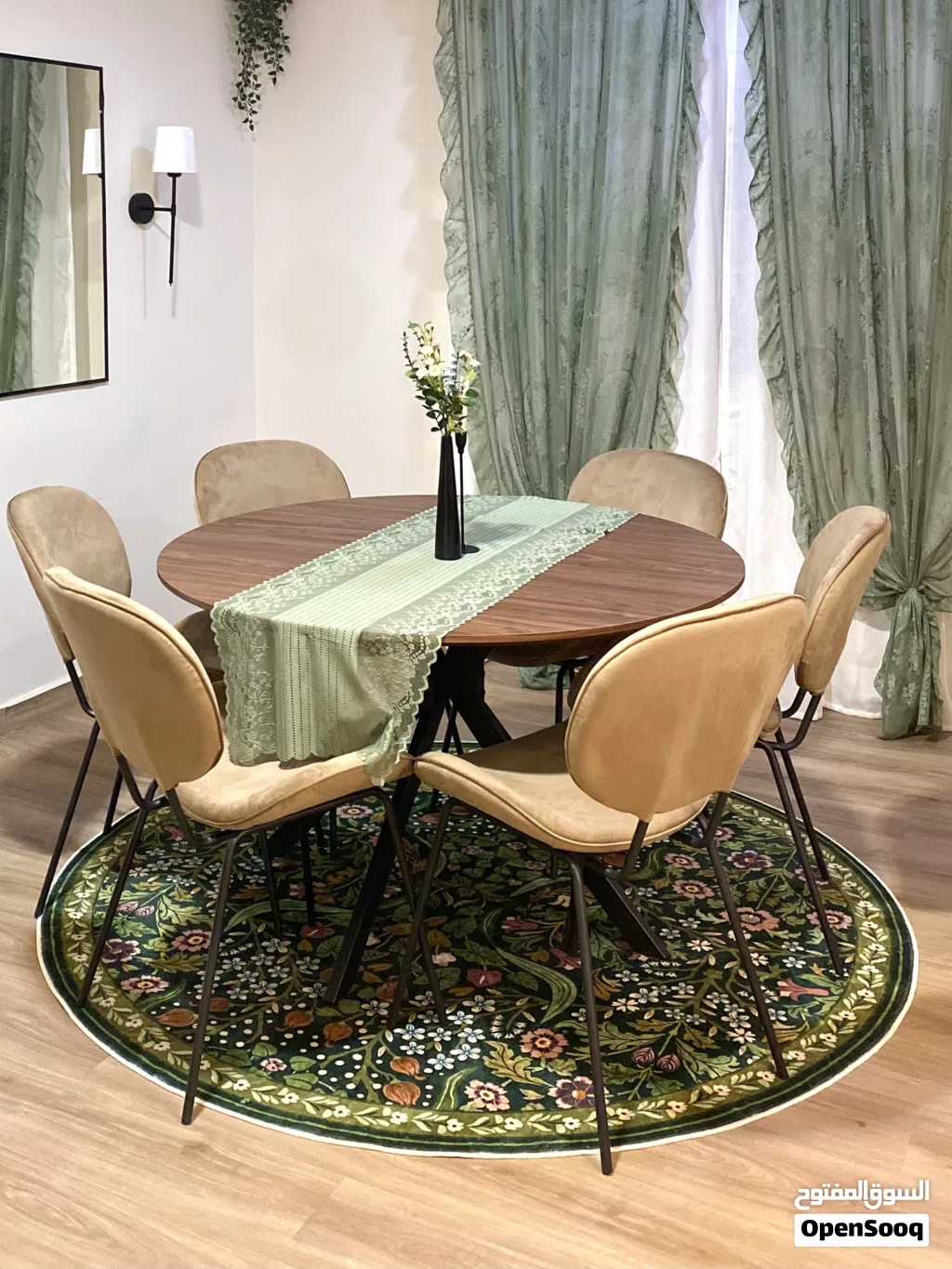 طاولة طعام 6 اشخاص