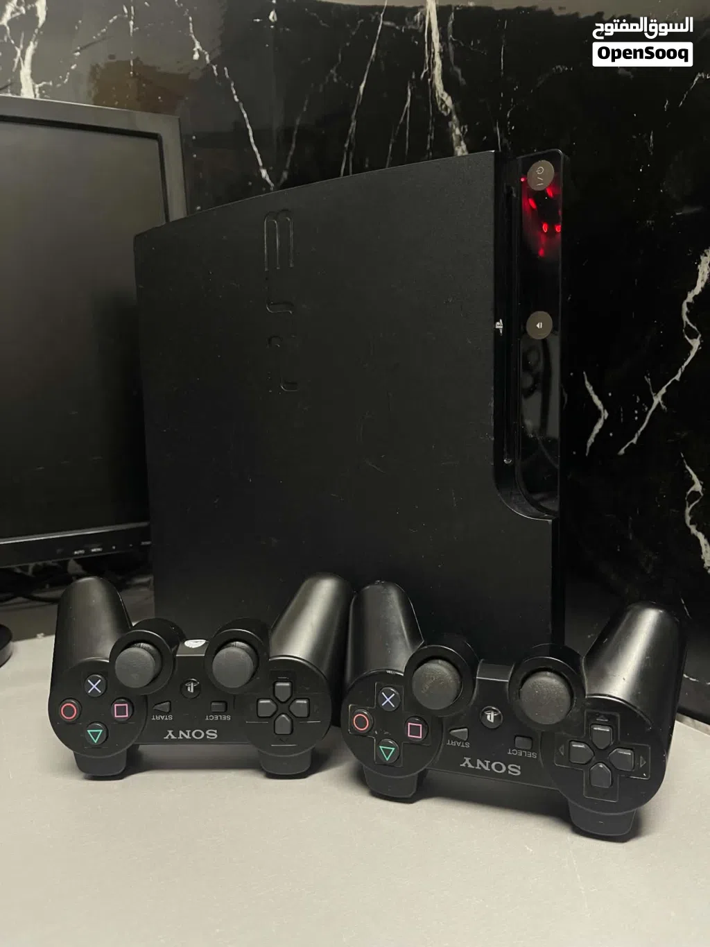 للبيع: جهاز PlayStation 3 Slim بحالة ممتازة + ألعاب مميزة