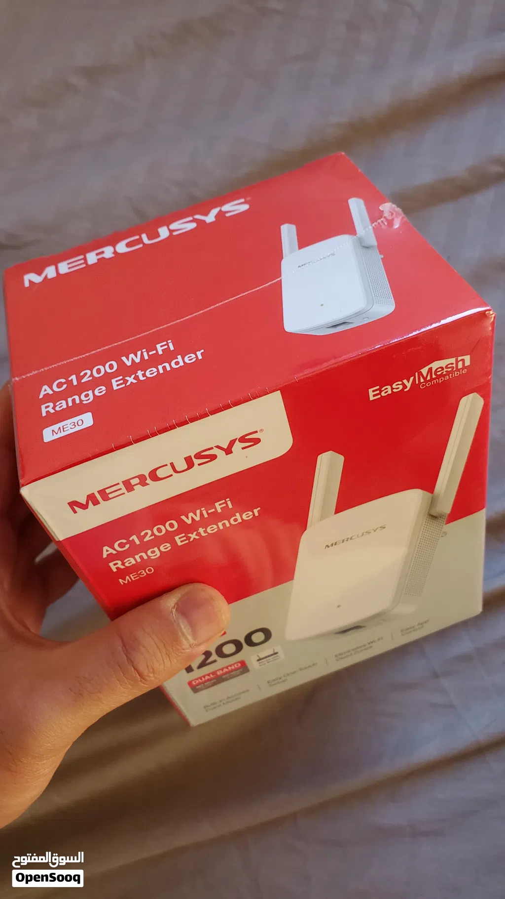 مقوي اشارة انترنت Mercusys اصلي جديد يصلح لجميع الاستخدامات