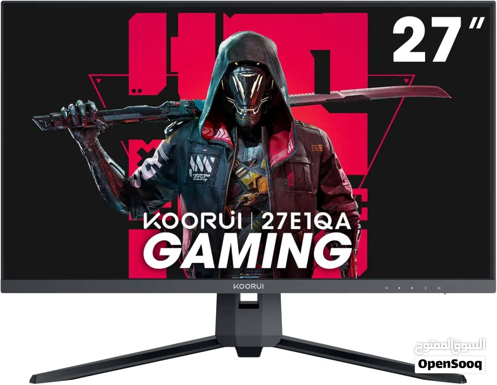 شاشه جيمنج مواصفات خرافيه KOORUI 27GAMING MONITOR 1440P, 165 HZ 27E1QA