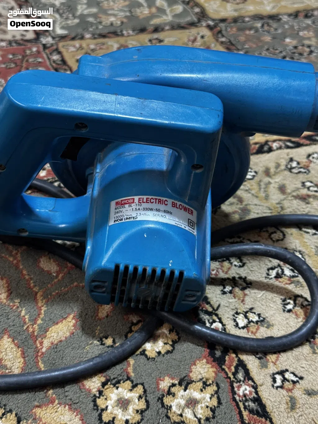 منفــاخ ابهـواء للغبــار والتنظيف الياباني الاصلي مـش مفتوح وضع الشـركه سعره جديد 159 مطلوب فيه 50م