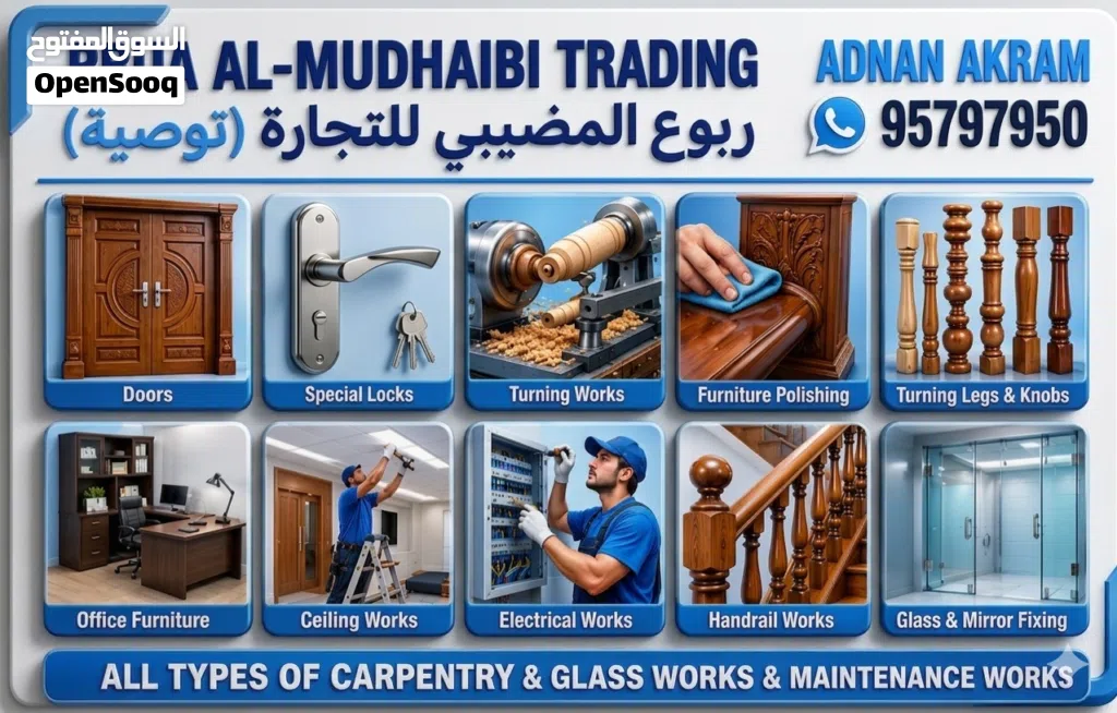 Workshop located in Wadi Kabir