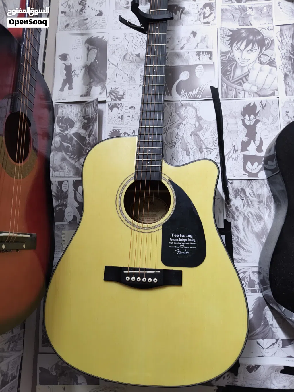 كيتار fender cd60sce acoustic/electric guitar