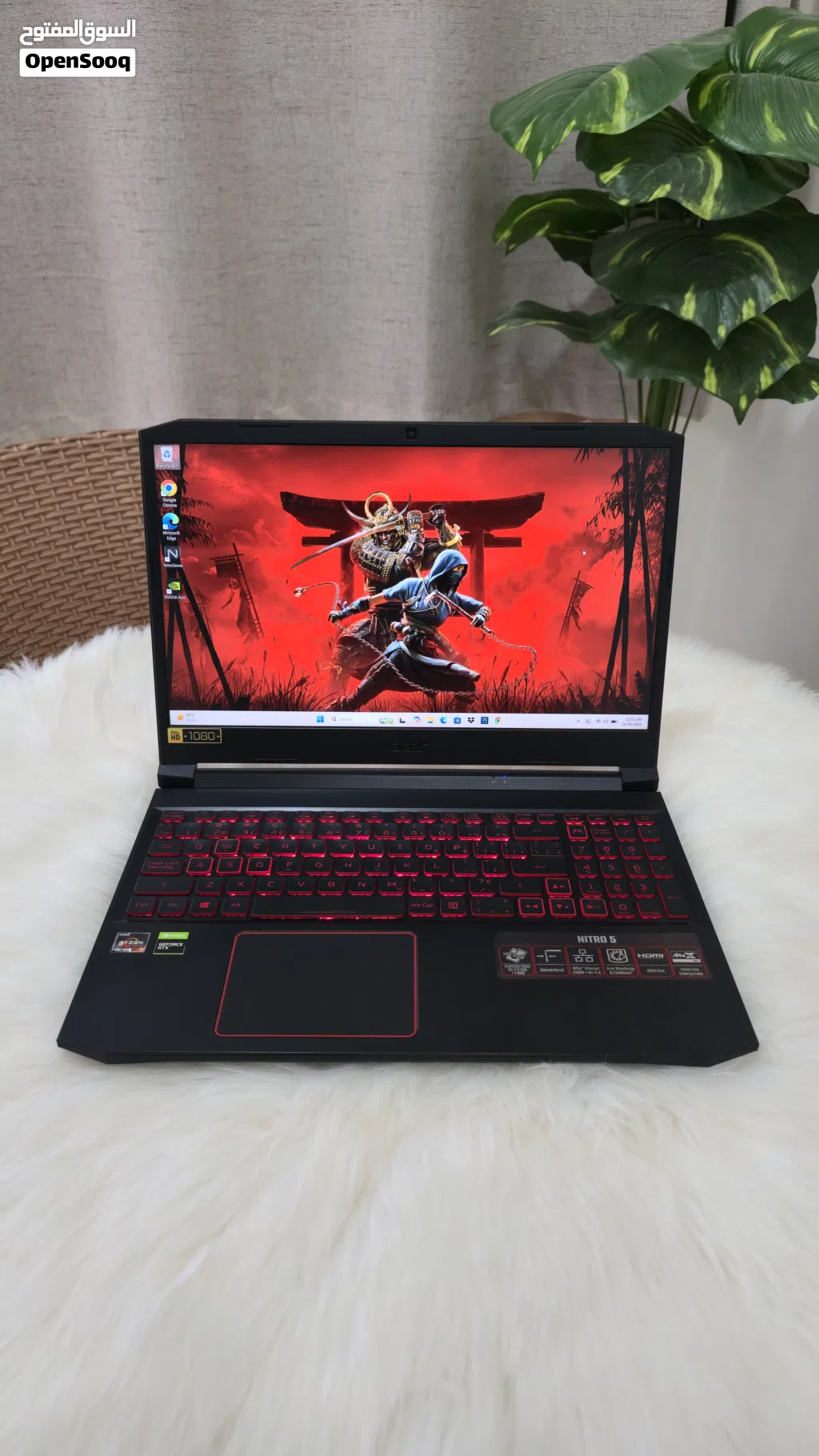 لابتوب جيمينج Acer Nitro 5 قوي Gaming laptop very po werful and clean للتصميم و المونتاج وغيره