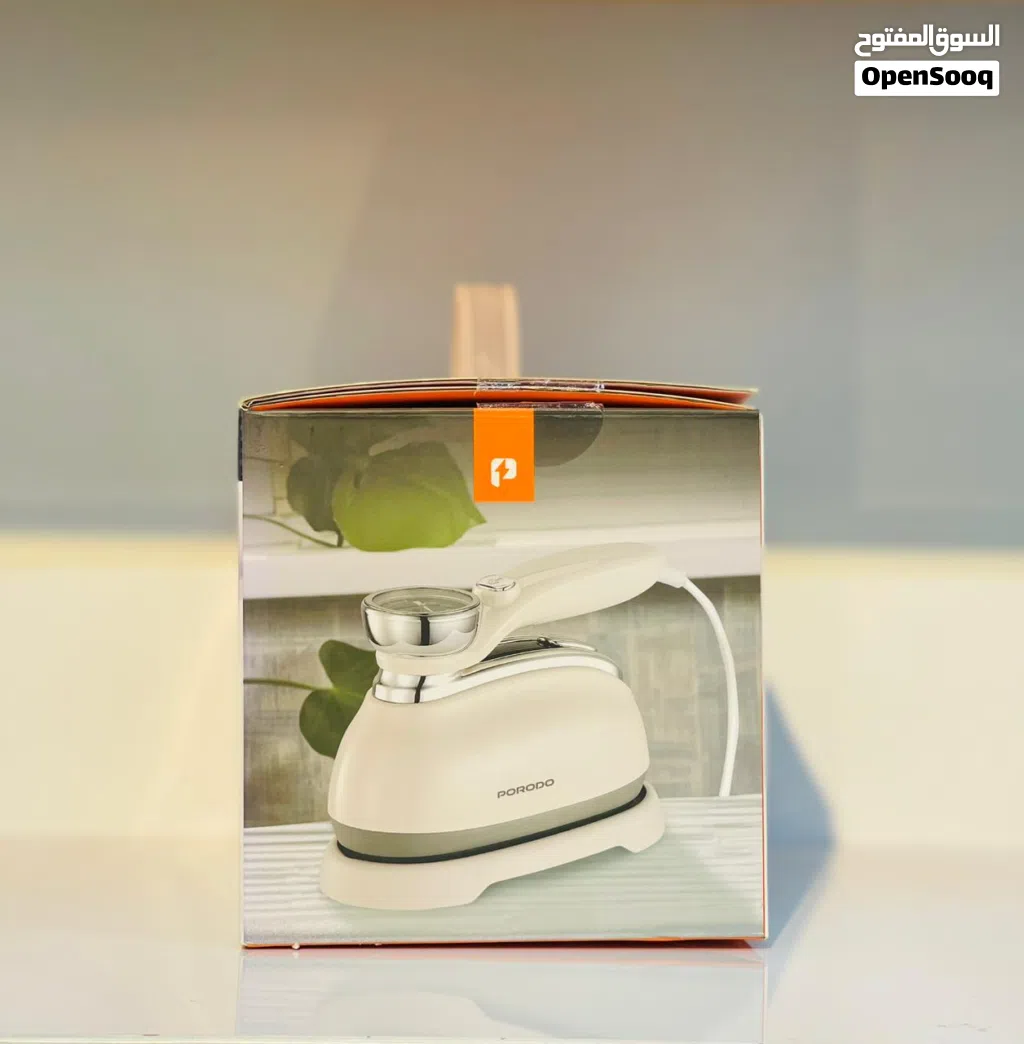 Brand New Porodo Retro Steam Iron in Muscat Wrinkle - free