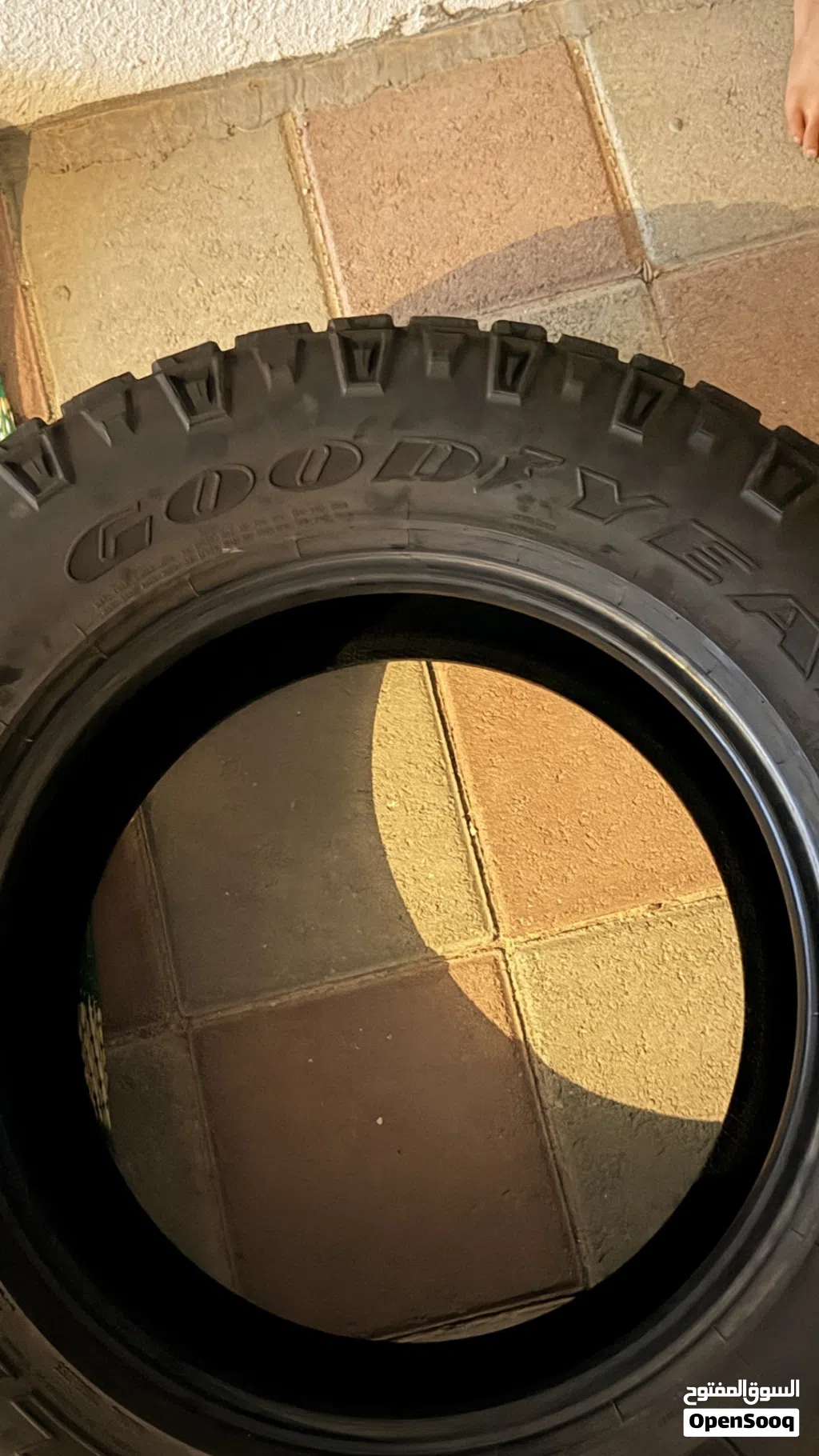 4 Good year Tyre 275/65R18 اطارات شبه جديده استخدام قليل