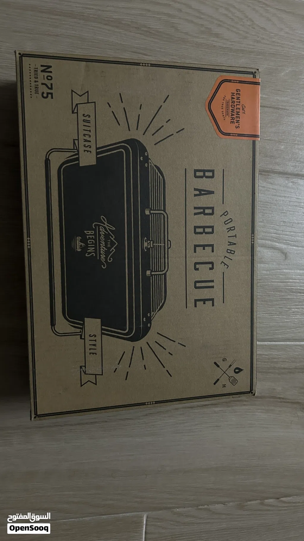 Portable Suitcase BBQ Grill – Gentlemen’s Hardware شواية فحم محمولة بشكل حقيبة
