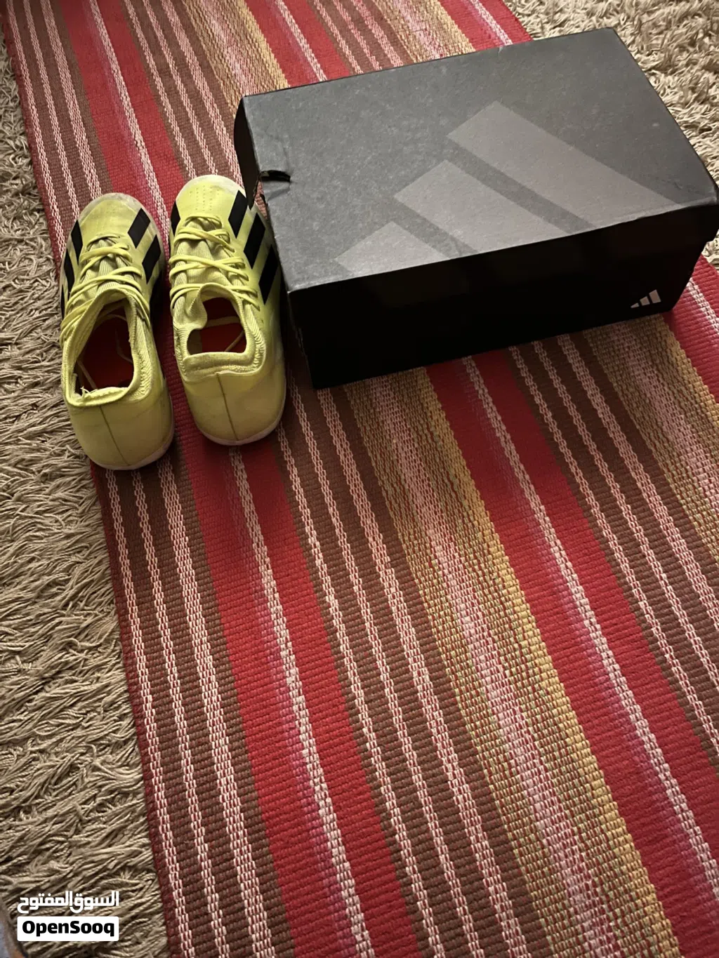 adidas xcrazyfast carboon footprint (messi&salah 2024 shoes) original (في مجال بلسعراتصل على الرقم)