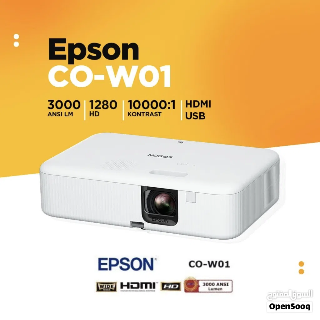 Epson Co-w01 WXGA Projector