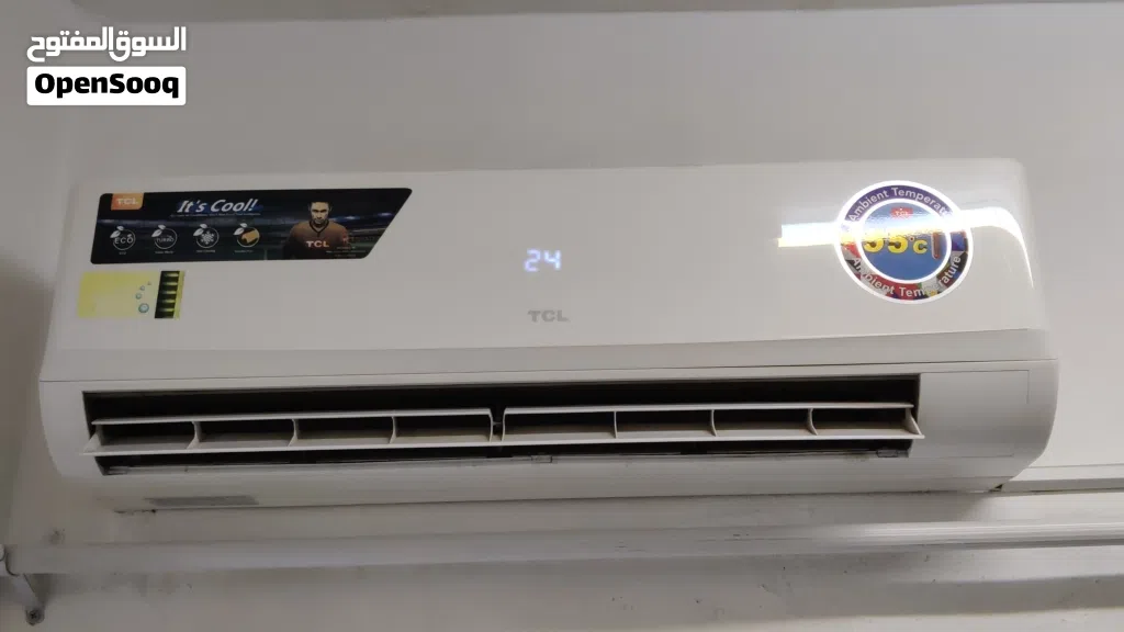 2 Ton Split AC for sale , 18000 BTU, R410 Gas, very good condition 2 pcs for 150 KD only