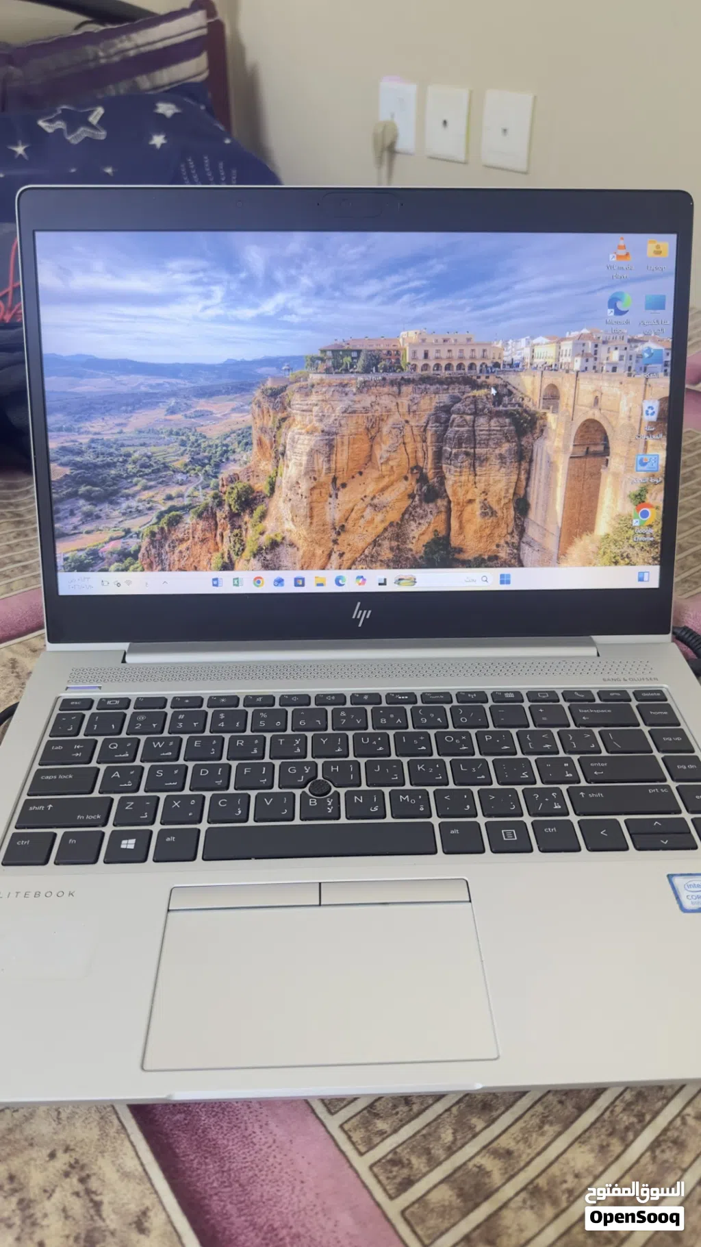 لابتوب hp جدا نضيف