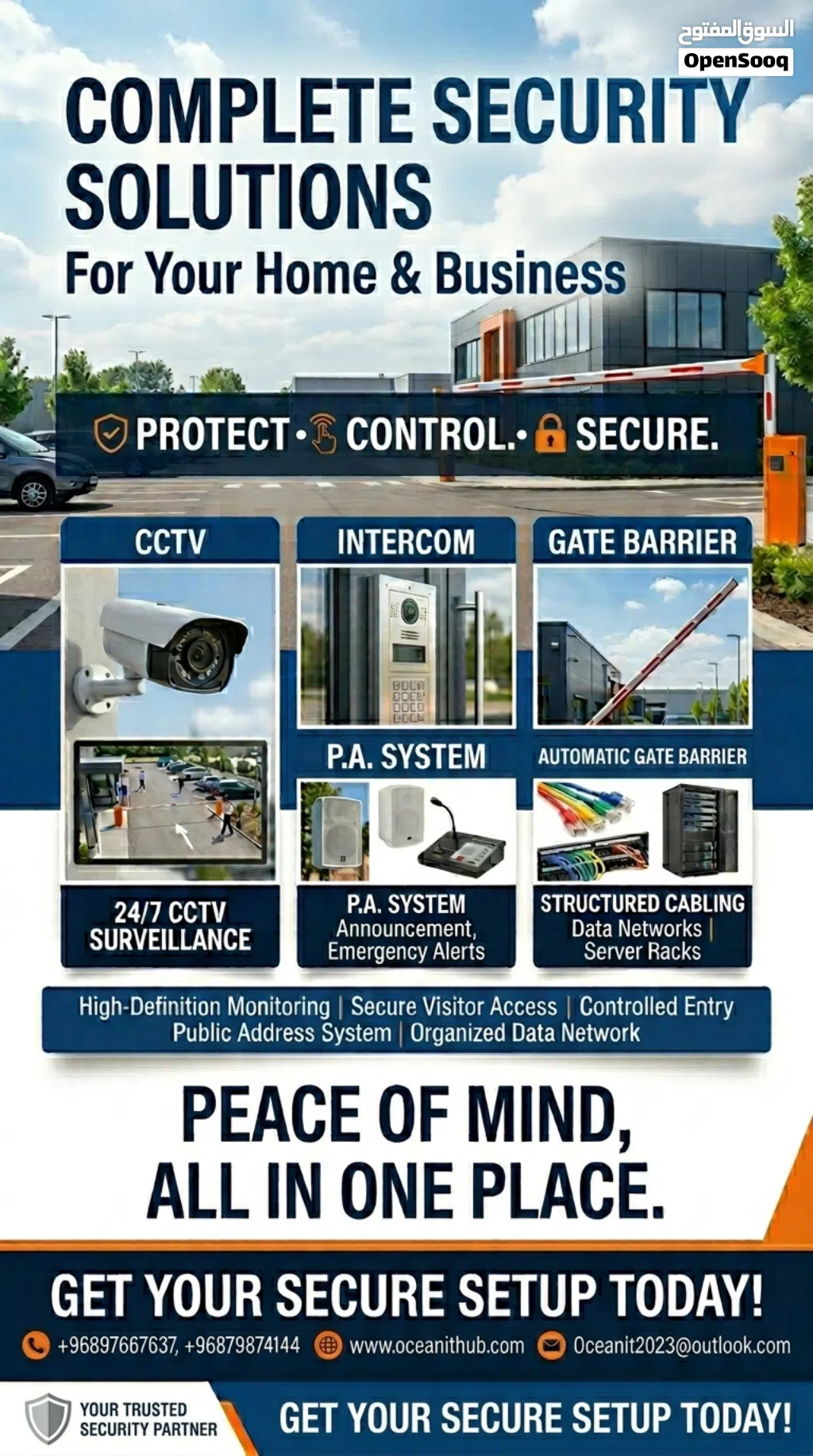 CCTV Cameras, Door Access & Intercom Solutions