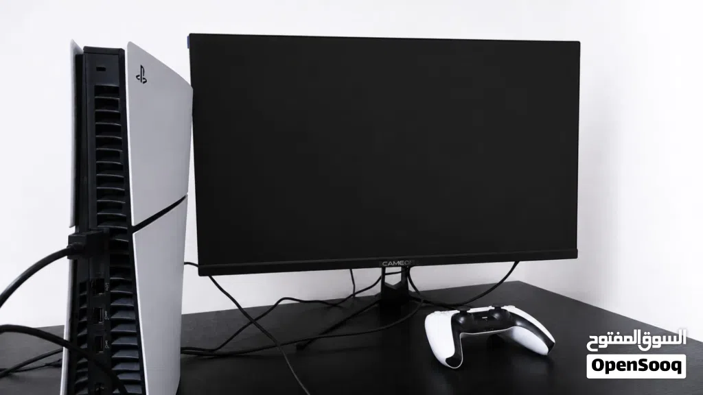 بلايستيشن 5 نسخة الشقرق الأوسط ديجيتل 850 مع شاشة جيمنق 2k 27 120Hz و 10 ألعاب