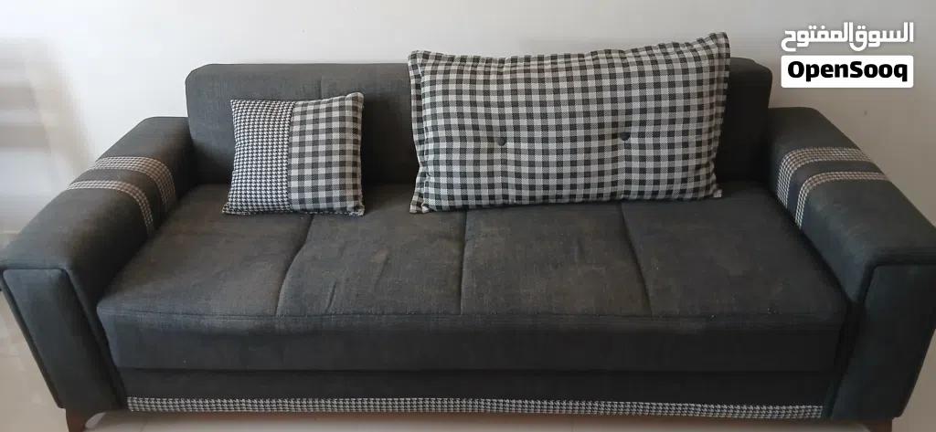Sofa bed with storage space