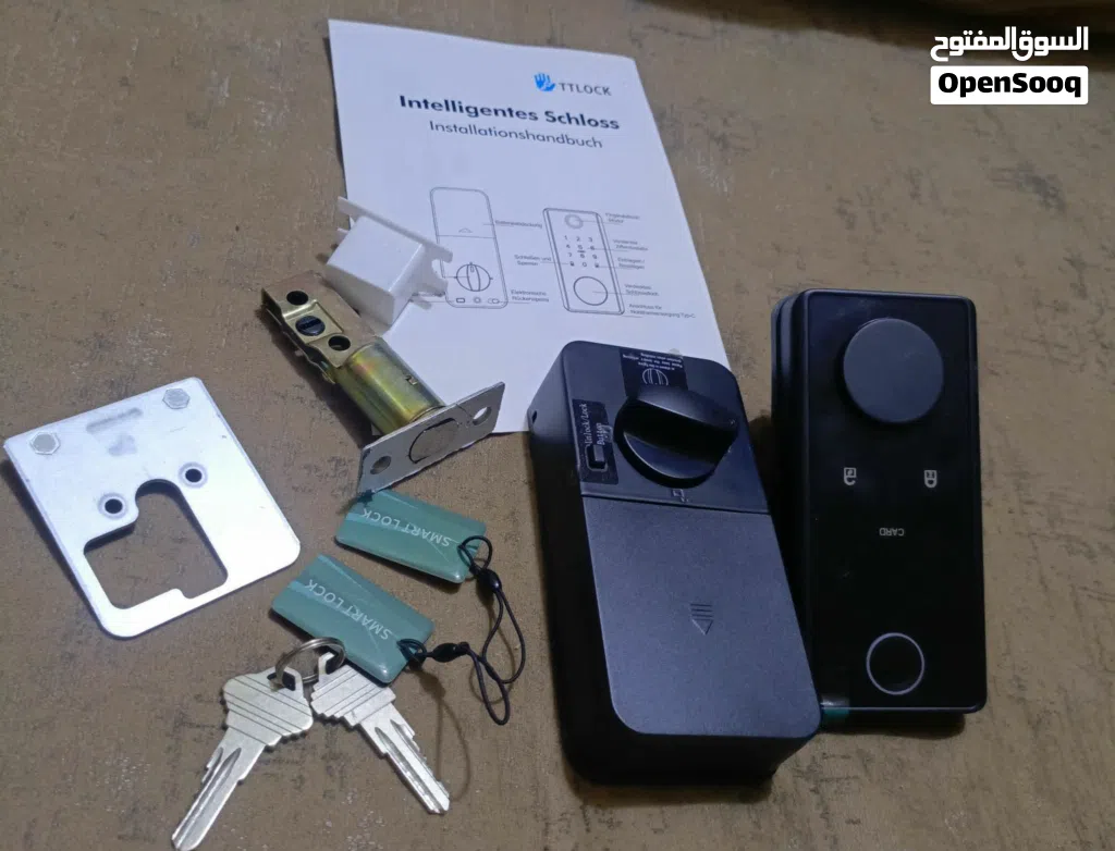قفل ذكي إلكتروني (Smart Lock) نظام TTLock حديث
