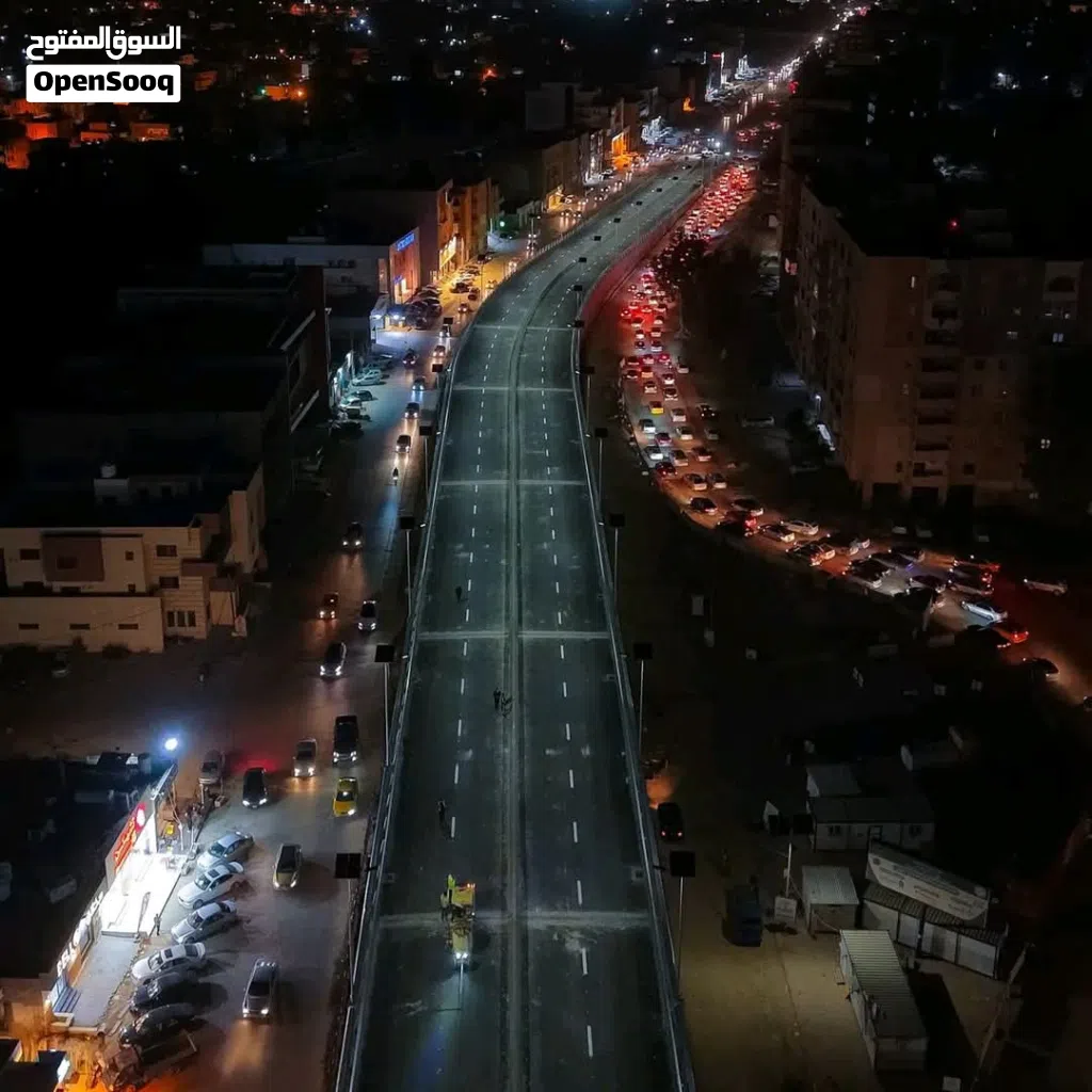 قطعة ارض ⁦⁦525⁩⁩م واجهتان شارع الضل بن عاشور  موقع ممتاز جدا