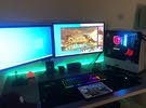 PC Gaming complementary for streaming for gamer with all materials needed.