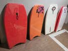 Body board for surfing
