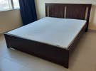 ikea bed frame 160x200 brown