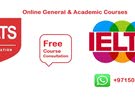 English language, Pre-IELTS and post IELTS, TOEFL and EMSAT courses are availabl