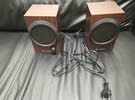 Logitech 2 speakers set with audio cable and electricity cable