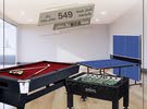 billiard table baby football Table and table tennis table package deal promo