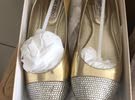 Tory Burch size 37 used only once Jimmy Choo size 37 used once