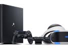 PS4 Pro + VR + 4 CDs + Camera + Charger