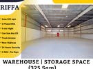 Standard warehouse for rent in Riffa, near Ramez ( 325 Sqm ) BD.800/-