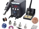 Electric Soldering Irons +DIY Hot Air Gun Better SMD Rework Station