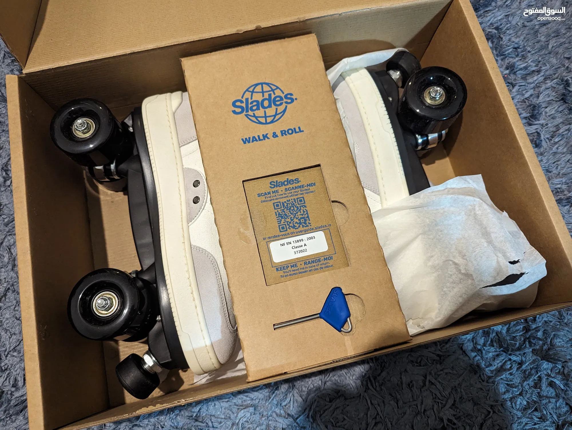 slades by Flaneurz detachable roller skates size 43 (240930091