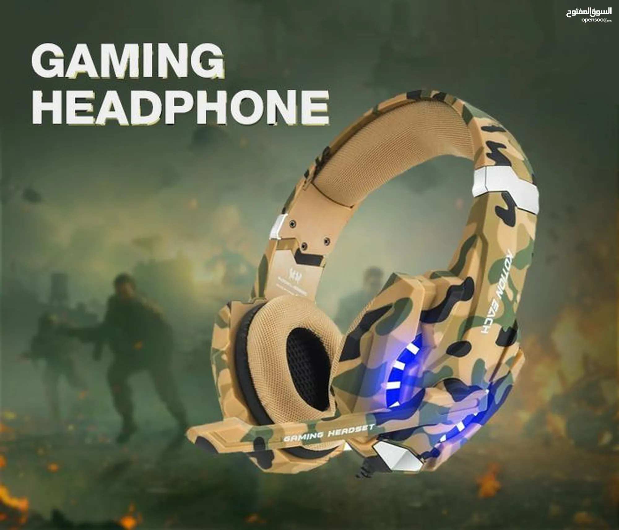 سماعات رأس هيدسيت جيمنج للكومبيوتر و البلي ستيشن KOTION EACH G9600 PRO GAMING HEADSET