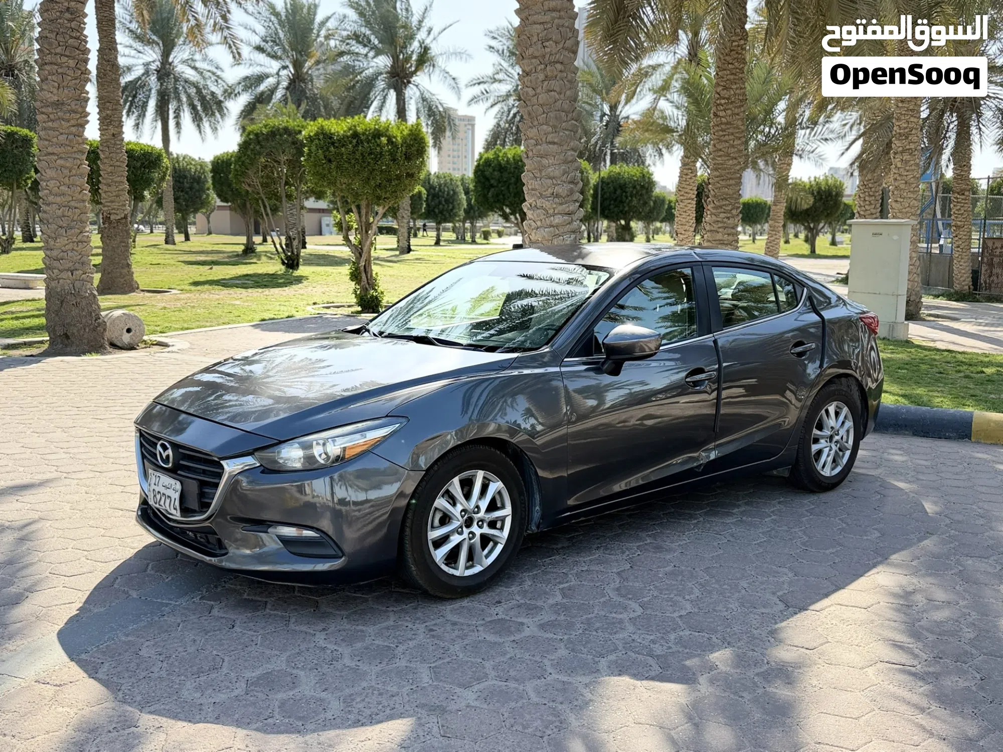 للبيع مازدا 3 موديل 2019 صبغ وكالة وارد الوكالة عداد 120 الف 4 سلندر 1600 CC شرط الفحص