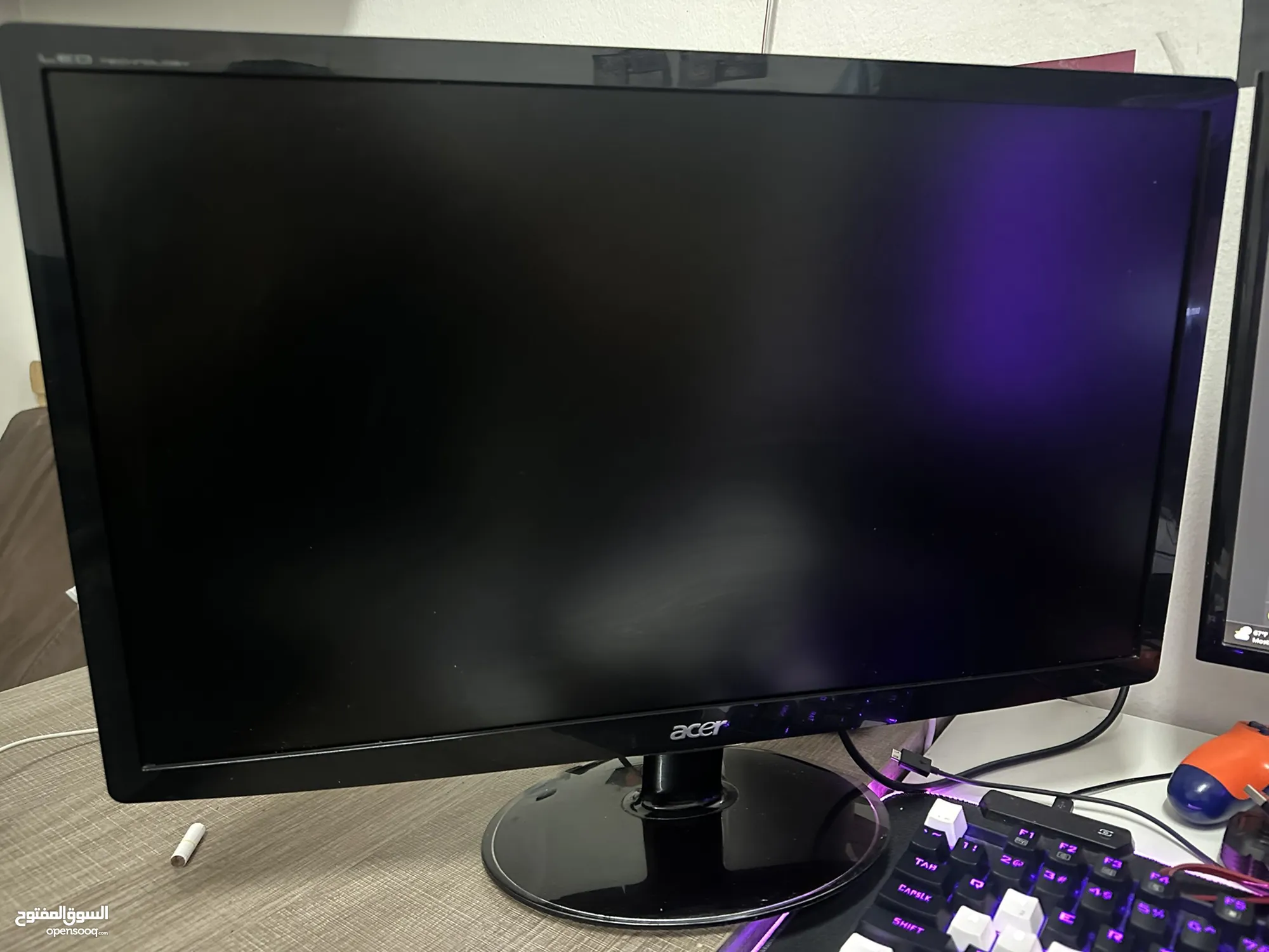 Acer gaming monitor 24inch full hd 60hz - (236880470) | السوق المفتوح