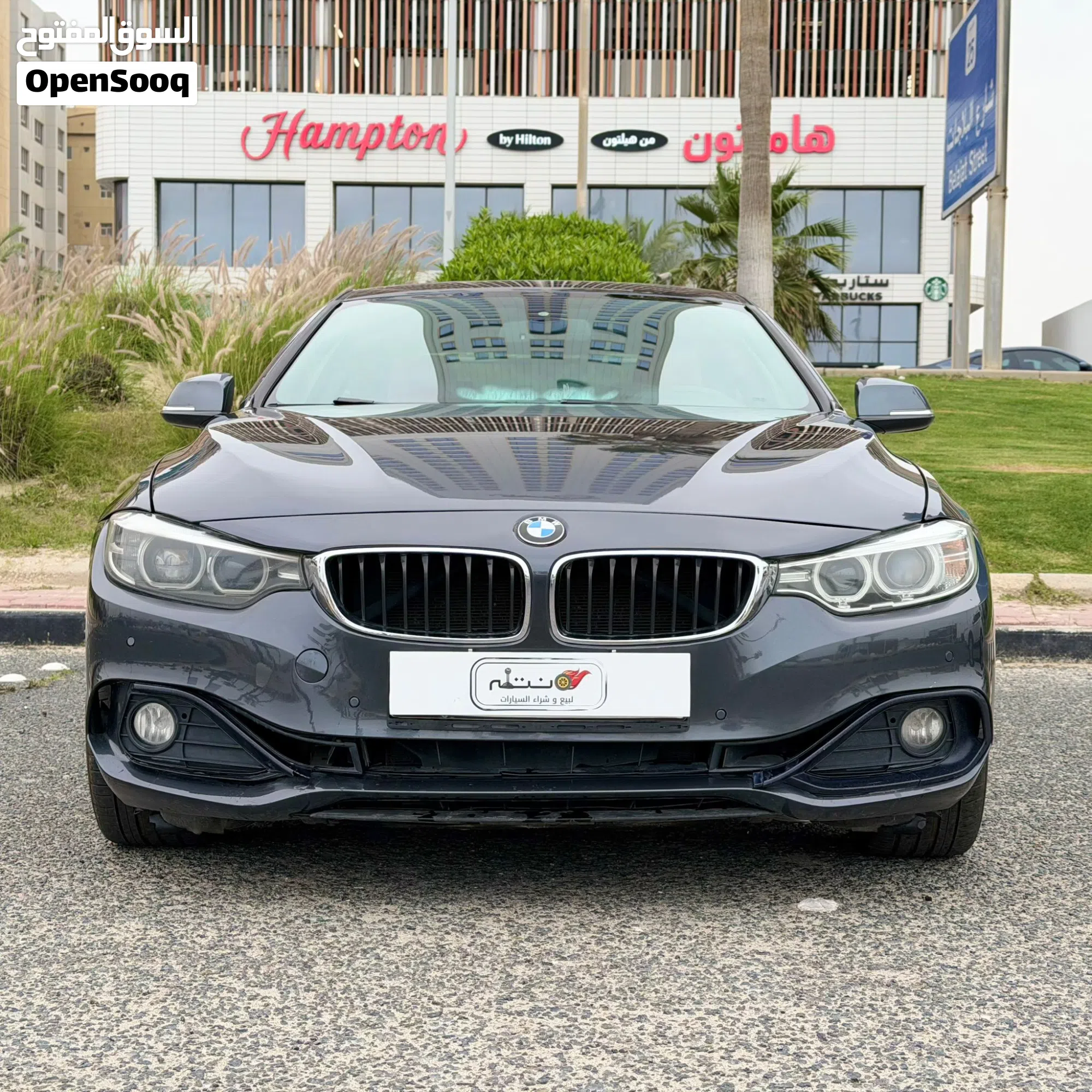 بي ام دبليو الفئة 4 430i كوبيه 2017 بلون ناردو رمادي - image 1
