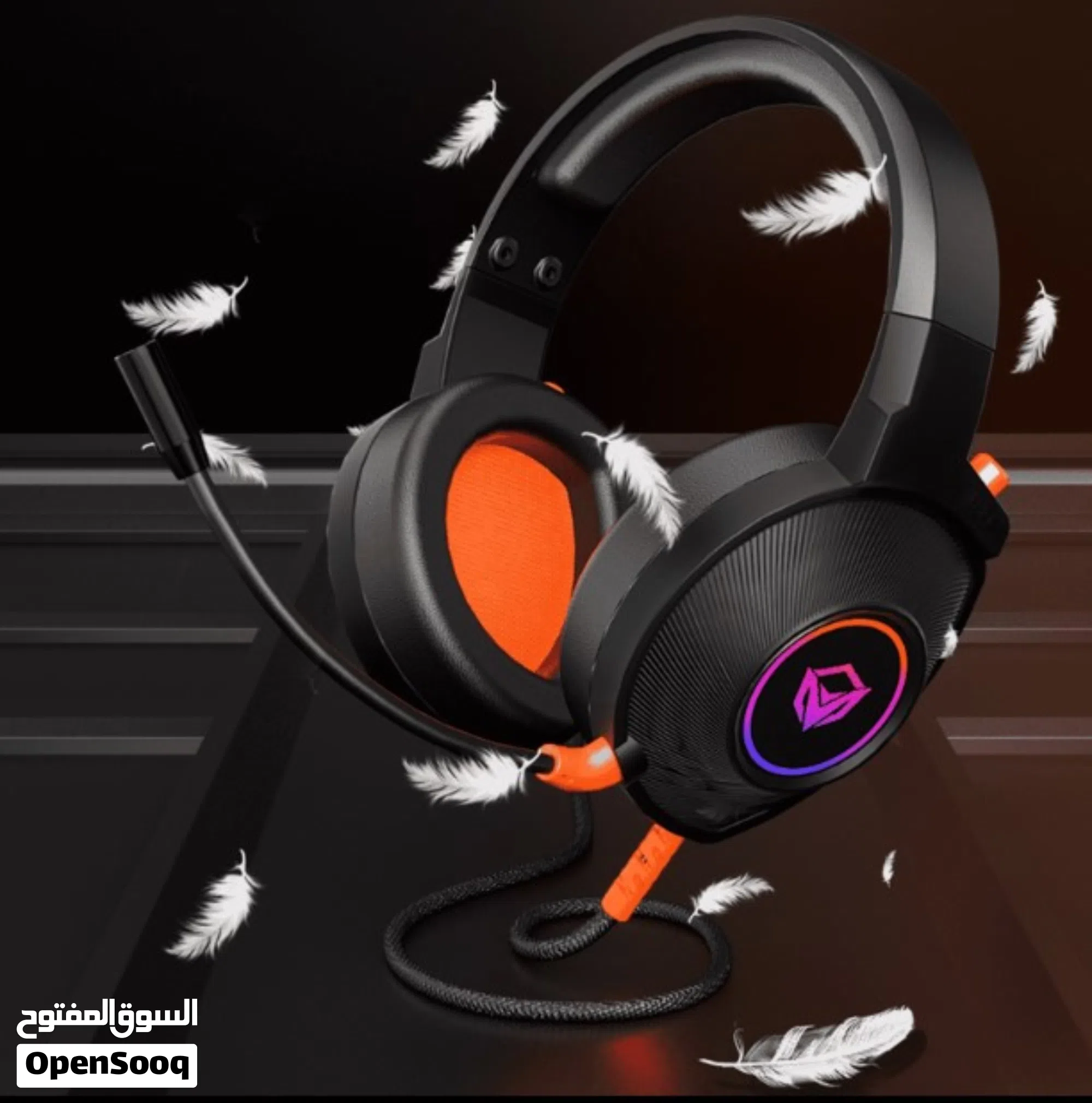 Meetion HP012 RGB 7.1 Virtual Surround Sound Gaming Headset USB سماعات ...