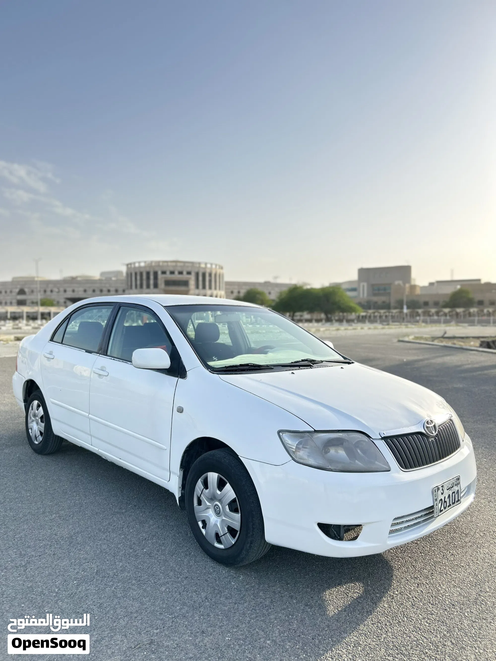 تويوتا كورولا 2007 – 1.8 أوتوماتيك – مكيف ثلج – شرط فحص قير مكينة شاصي – 675    Toyota Corolla قابل