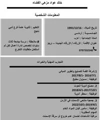 خالد القضاه