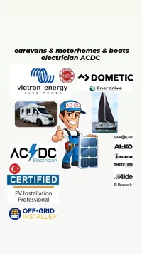 retired technical practioner  caravans motorhomes boats electrician