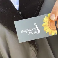 sunflowers abaya