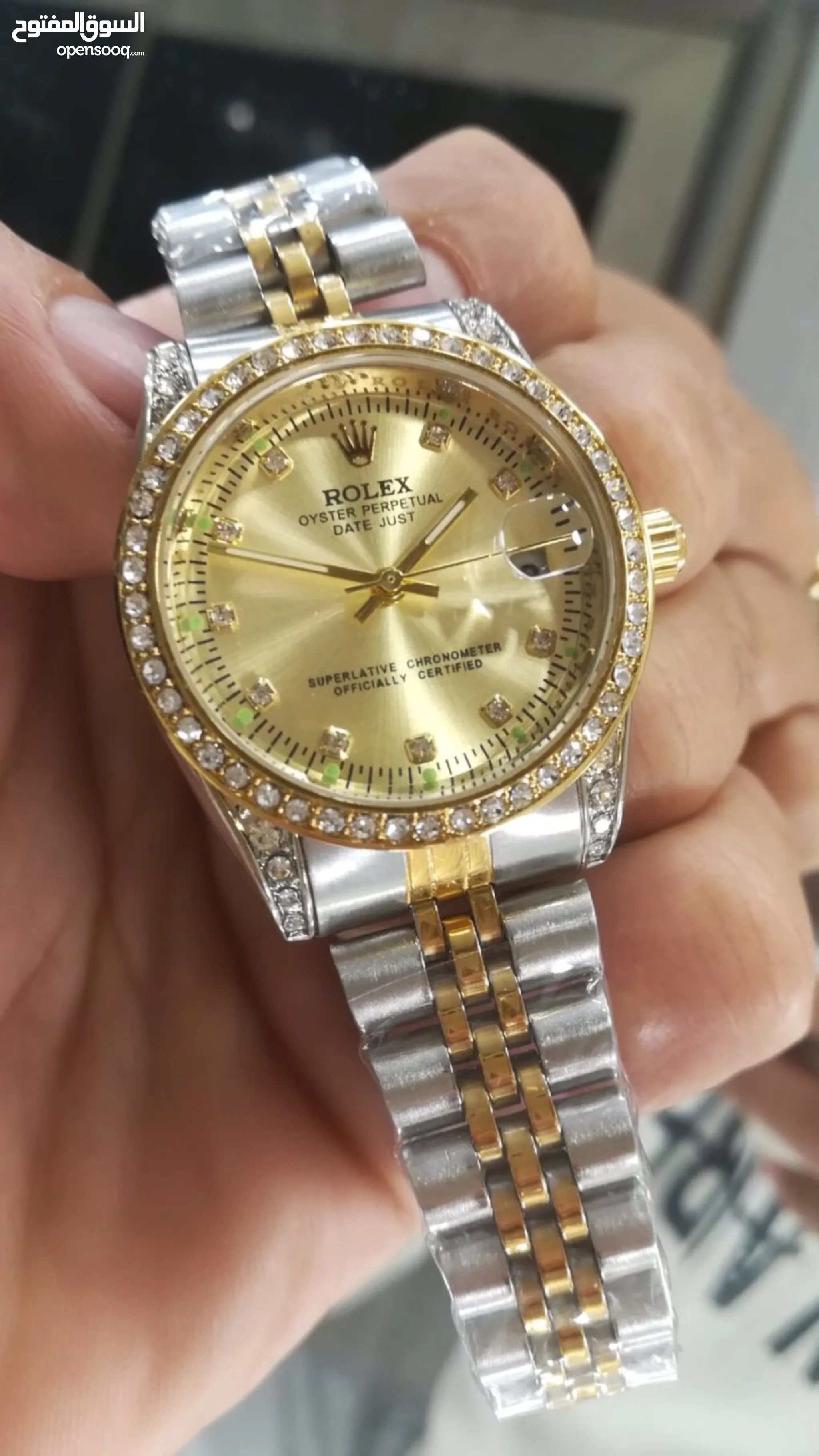 ساعات رولكس نسائية للبيع في الإمارات - ساعات ذكية : ساعات الماس, ذهب , فضة