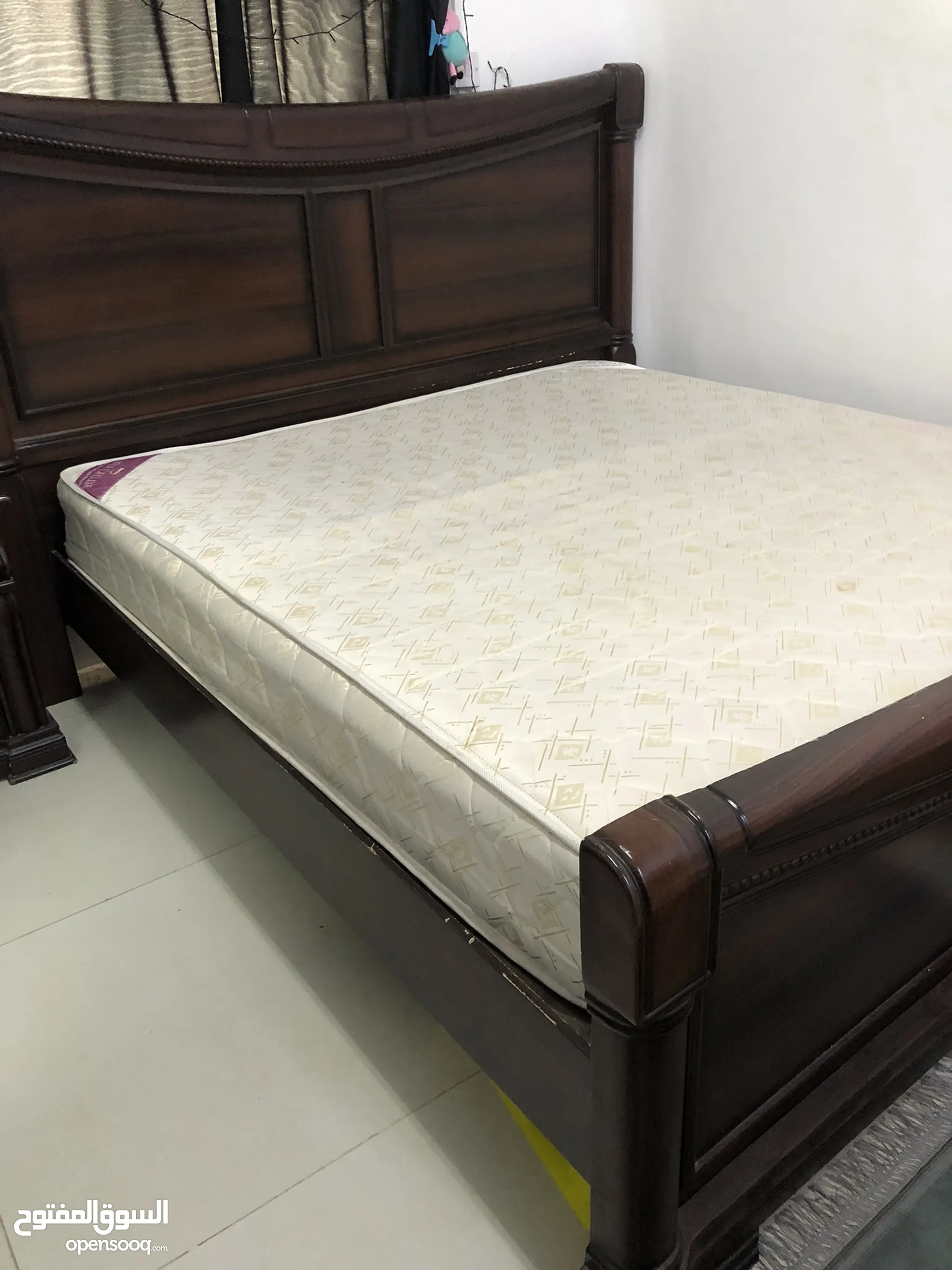غرف نوم : سرير نوم للبيع : سرير دورين : سرير نفر ونص : سرير حديد وخشب :  ايكيا : ارخص الاسعار في الإمارات | السوق المفتوح