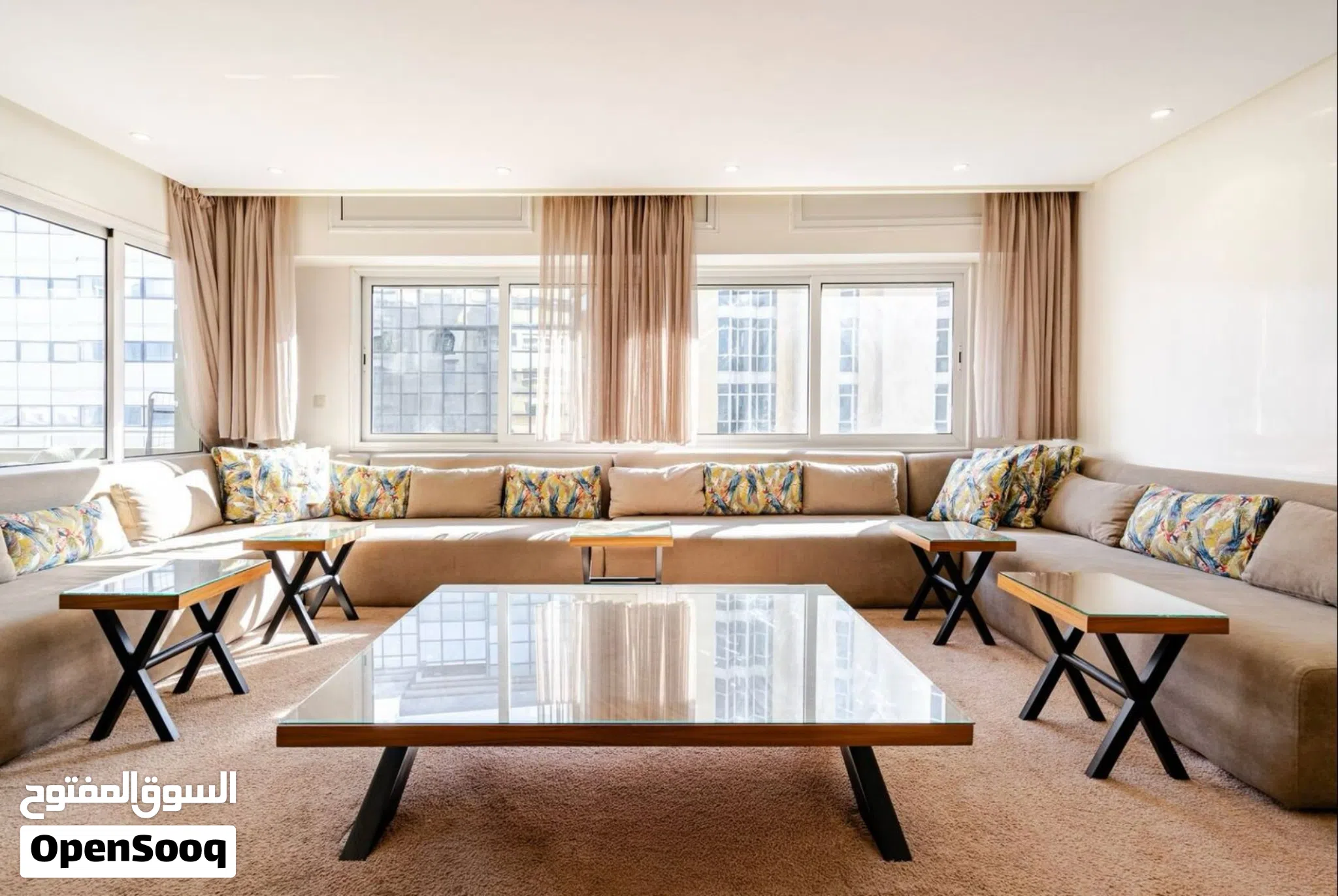 Appartement 75 m² 1 chambre à Triangle d'Or, Casablanca