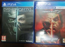 tekken 7 and dishonored 2 ps4 tekken 7 and dishonored 2 ps4