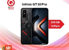 INFINIX GT 30 PRO ( 256GB ) / 12 RAM NEW /// انفنكس جي تي 30 برو ذاكره 256 جيجا الرام 12 الجديد كليا