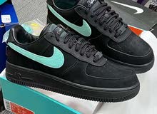 Nike air forces 1 Tiffany black all size available