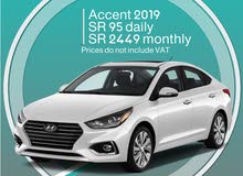 Hyundai Accent 2019 for rent Hyundai Accent 2019 for rent