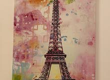 لوحة جدارية لبرج إيفل. Eiffel Tower Wall Frame لوحة جدارية لبرج إيفل. Eiffel Tower Wall Frame